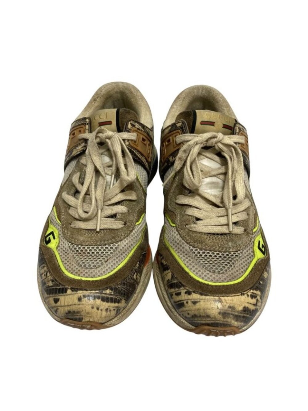 Gucci Ultra Space Sneakers 7 Brown - Picture 2 of 15